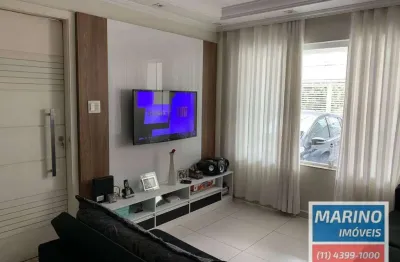 Sobrado com 3 dormitórios à venda, 125 m² por r$ 680.000,00 - jordanópolis - são bernardo do campo/sp