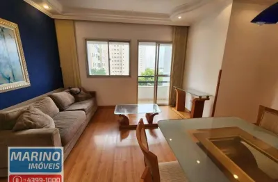 Apartamento com 3 dormitórios para alugar, 69 m² por R$ 2.944/mês - Planalto - São Bernardo do Campo/SP