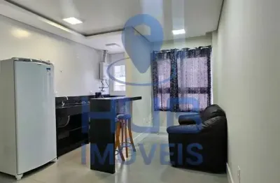 Apartamento 1 suíte, 30m2,  mobiliado, 1 vaga,  trindade -  florianópolis/sc