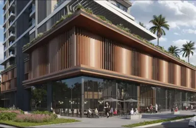 Apartamento na planta com 2 dormitórios sendo 1 suíte, 1 vaga de garagem na praia brava em itajaí