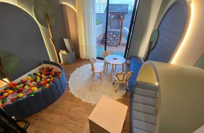 Apartamento vista mar com 3 suítes e 3 vagas de garagem no centro de itapema