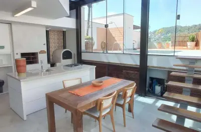Cobertura à venda, 3 quartos (1 s) à venda, 390 m², agronômica, florianópolis/sc
