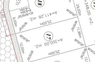 Loteamento residencial com 300m² em balneário piçarras