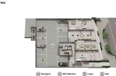 Kitnet / Stúdio à venda no Córrego Grande, Florianópolis 