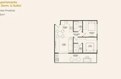 Apartamento com 2 quartos à venda no Morro das Pedras, Florianópolis 