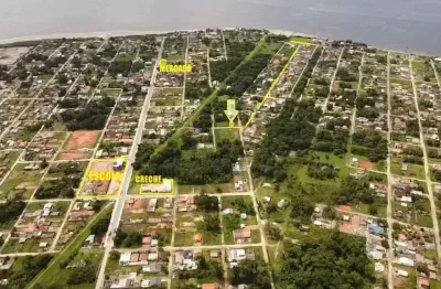 Terreno limpo e cercado com 300m2 apenas a 1000 metros do mar em itapoá