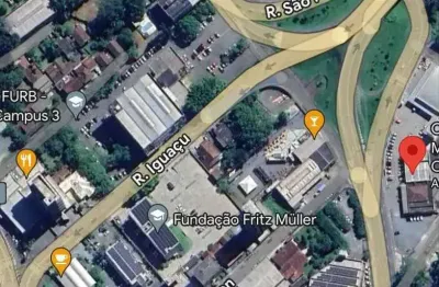 Terreno com/res.transversal no bairro itoupava em blumenau