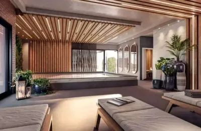 Apartamento na planta com 2 suítes e 1 vaga de garagem na praia brava em itajaí