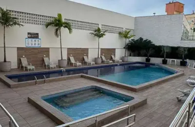 Apartamento com 01 suíte mais 01 dormitório com área de lazer completa em barreiros, são josé/sc