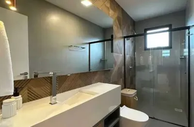 Sobrado geminado mobiliado 3 dormitórios sendo 1 suíte e 2 vagas em governador celso ramos
