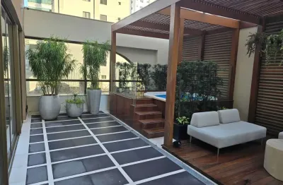 Apartamento novo alto padrão com 4 suítes e 4 vagas de garagem no centro de balneário camboriú.