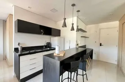 Studio mobiliado com 1 dormitórios sendo 1 banheiro e 1 vagas de garagem em itajaí