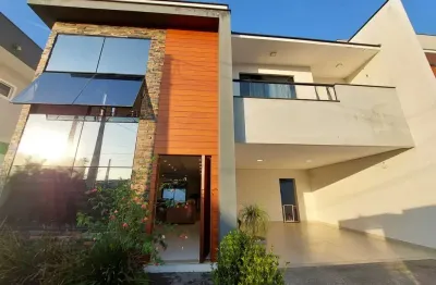 Casa sobrado semimobiliada com 3 dormitórios sendo 1 suíte e 2 vagas, pirabeiraba, joinville/sc