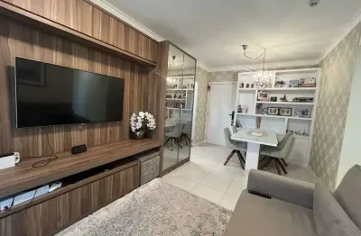 Apartamento com 2 dormitórios sendo 1 suíte e 1 vaga de garagem em florianópolis/sc