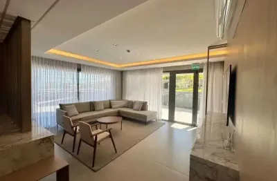 Apartamento com 3 dormitórios sendo 3 suítes e 4 vagas no bairro cacupé em florianópolis/sc