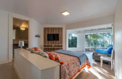 Casa vista mar com 6 dormitórios sendo 4 suítes em canajurê, florianópolis/sc