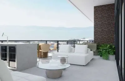 Apartamento 3 dormitórios sendo 1 suíte e 2 vagas de garagem - barreiros em são josé/sc