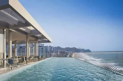 Apartamento na planta com 4 suítes e 4 vagas de garagem na praia brava em itajaí