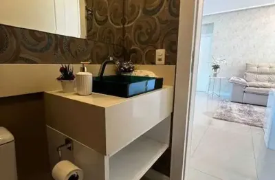 Apartamento mobiliado com 2 suítes e 2 vagas na barra norte em balneário camboriú/sc