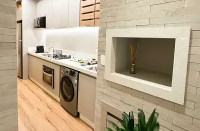 Apartamento com 2 dormitórios sendo 1 suíte e 2 vagas em joinville/sc
