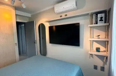 Cobertura duplex com 3 dormitórios sendo 1 suíte e 2 vagas de garagem em mariscal/sc