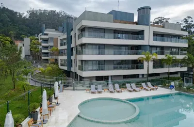 Apartamento com 3 dormitórios à venda sendo 3 suítes, 164.89 m² - cacupé - florianópolis/sc