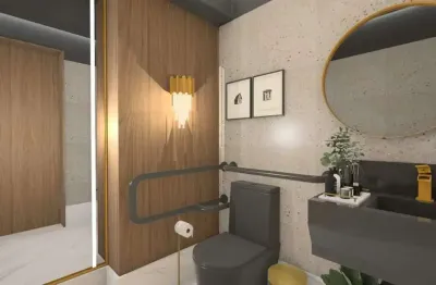 Apartamento com 3 dormitórios sendo 2 suítes e 1 vaga de garagem em itapema/sc