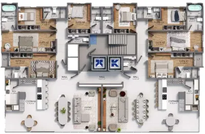 Cobertura com 5 quartos à venda em Meia Praia, Itapema  por R$ 11.603.523