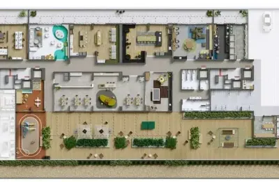 Apartamento com 3 quartos à venda no beira rio, biguaçu  por r$ 872.691