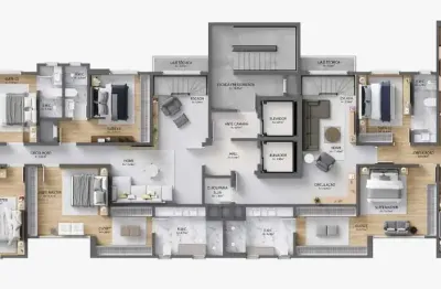 Apartamento com 4 quartos à venda em pioneiros, balneário camboriú  por r$ 4.990.000