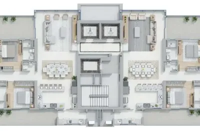 Apartamento com 4 quartos à venda no centro, balneário camboriú  por r$ 5.562.000