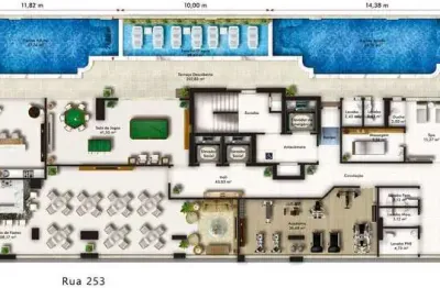 Cobertura com 5 quartos à venda em meia praia, itapema  por r$ 8.085.000