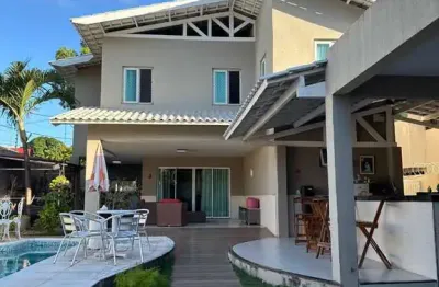 Casa em condomínio fechado com 4 quartos à venda no edson queiroz, fortaleza  por r$ 2.300.000