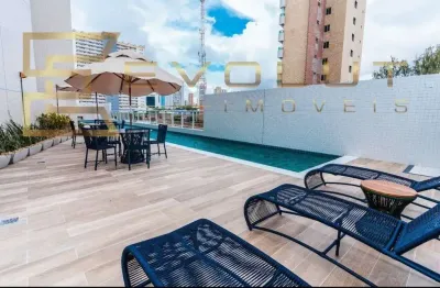 Apartamento com 1 quarto à venda na praia de iracema, fortaleza  por r$ 575.000