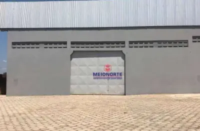 Galpão para alugar, 600 m² por r$ 7.001,00/mês - maracanã - são luís/ma