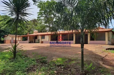 Rancho com 4 dormitórios à venda por r$ 350.000,00 - zona rural - aramina/sp