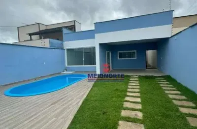 Casa com 3 dormitórios à venda, 180 m² por r$ 474.990,00 - araçagy - são josé de ribamar/ma