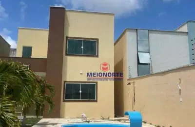 Casa com 4 dormitórios à venda, 200 m² por r$ 620.000,00 - araçagy - são josé de ribamar/ma