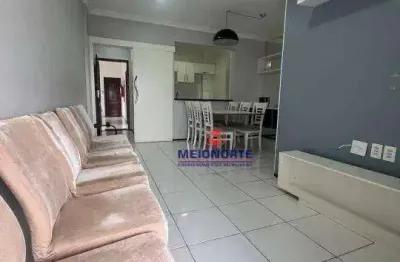 Apartamento de 87m² no calhau com 3 quartos e 2 varandas