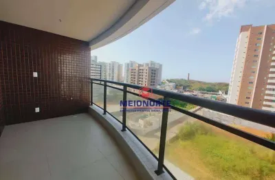 Apartamento de luxo na ponta d'areia - 3 suítes e infraestrutura completa