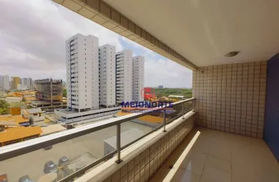 Apartamento de 170m² na ponta d'areia com 4 suítes e vista privilegiada