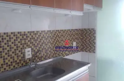 Apartamento com 2 dormitórios para alugar, 47 m² por r$ 2.000/mês - araçagy - são josé de ribamar/ma
