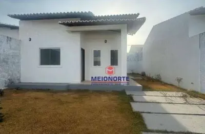 Casa com 2 dormitórios à venda, 67 m² por r$ 249.990 - maiobão - paço do lumiar/ma