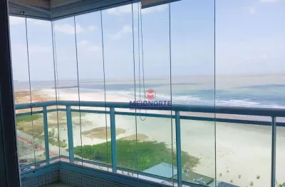 Apartamento com 3 dormitórios para alugar, 136 m² por r$ 12.000/mês - ponta d areia - são luís/ma