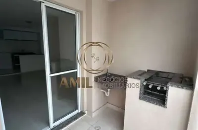 Ra amil negócios imobiliários aluga apartamento de 73m² com 3 dormitórios sendo 1 suíte e varanda gourmet na vila sanches no bella citta