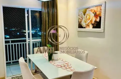 Apartamento, 3 dormitórios 1 suíte, sacada, residencial gran valle jequitibá,  79m²,  vila antônio augusto luiz, caçapava - sp