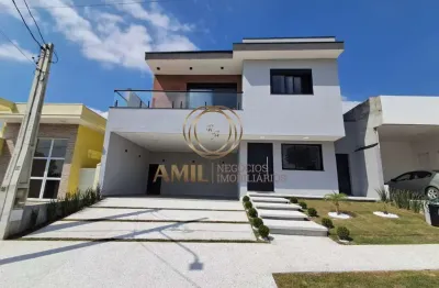Sobrado semimobiliado com piscina, área gourmet, energia solar e ar condicionado no terras do vale, bairro do grama - caçapava