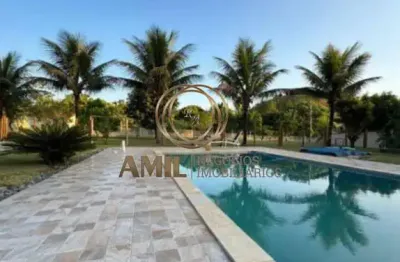 Ra amil vende chácara, 380m² construídos, 1500m² de área total ,3 dormitórios - 2 suítes ,santa branca/sp.