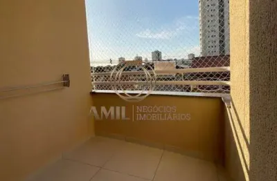 Apartamento, 2 dormitórios sendo 1 suíte, sacada, condomínio ilha de capri, 65m², jardim paraíso