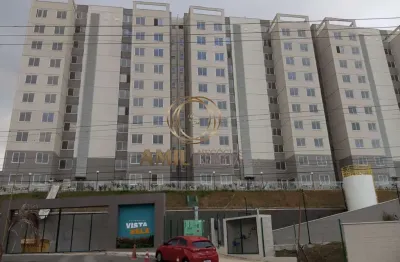 Apartamento no condomínio residencial vista bela com 02 dormitórios, 45m², no jardim paraiso em jacareí -sp